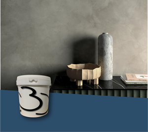 Nikkolor Italia Cemento 3D Eco-friendly Nano <b>Textured</b> Two-Layer Microcement Quartz-Based <b>Powder</b> Coating Construction Paint Floor - Product Image 5