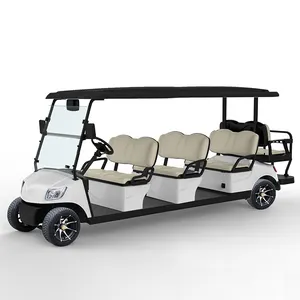 Xe tham quan Điện 4-8 chỗ ngồi xe Golf danh lam thắng cảnh Tour phà khách sạn bất động sản tiếp nhận pin tuần tra xe