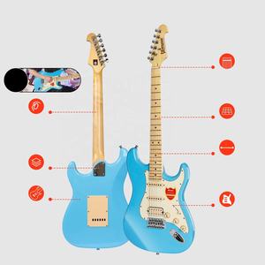 Kit <span class=keywords><strong>de</strong></span> <span class=keywords><strong>Guitarra</strong></span> Eléctrica D-120N ST DIY, 6 Cuerdas, Mástil <span class=keywords><strong>de</strong></span> Álamo Sólido, Puente Tremolo, Colores Personalizables, Incluye <span class=keywords><strong>Cable</strong></span> <span class=keywords><strong>de</strong></span> <span class=keywords><strong>Guitarra</strong></span> - Product Image 6