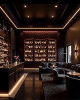 Comptoir de bar en bois moderne pour restaurants et lieux commerciaux, conception clé en main, fourni directement par l'usine