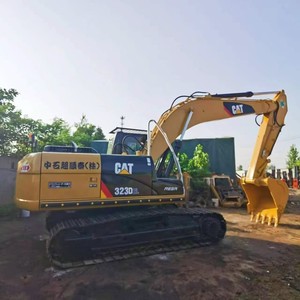 Excavadora de cadenas CAT 323D2L de alta calidad, maquinaria de construcción usada en venta. - Product Image 3