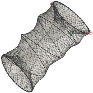 Pièges à écrevisses pliables Appâts vivants Anguille Crevette Crevette Poisson Crabe Filet Pot Homard Loche Torpille Écrevisse Piège Cage en maille - Product Image 1