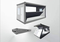 Maison préfabriquée, design moderne et luxueux, maison préfabriquée pliable, petite maison, casa contenedor, maisons portables internationales, maison modulaire