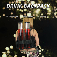 Distributeur de thé et de bière portable en plastique noir, facile à transporter, offre de gros sur les distributeurs de boissons