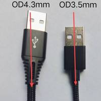 Câble USB de type C de haute qualité 1M 3ft Nylon tressé 3A câble de type C de charge rapide accessoires couramment utilisés