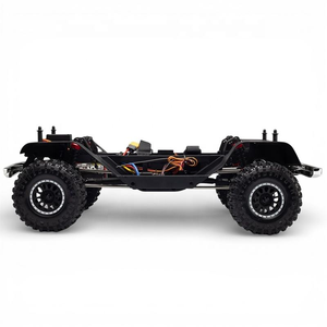 YIKONG 1:10 YK41015 Voiture télécommandée RC tout-terrain étanche 4x4 avec pont de porte et blocage de différentiel, jouet tout-terrain en métal avec chargeur - Product Image 3