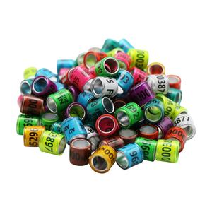 2026 Aangepaste 8mm Aluminium Duivenvolgringen Plastic Vogelraces Koningsduiven Voetringen - Product Image 3