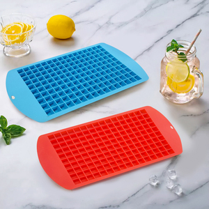 Silicone mini <span class=keywords><strong>ICE</strong></span> CUBE khay nhỏ 1cm Stackable dễ dàng phát hành 160 nghiền nát <span class=keywords><strong>Ice</strong></span> Cube khuôn nhỏ nghiền nát <span class=keywords><strong>ice</strong></span> <span class=keywords><strong>cubes</strong></span> Maker khuôn - Product Image 4