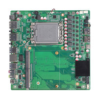 Placa Base H610 IG ITX LGA1700 para Computadora Industrial, 2 Ranuras DDR5, Soporte de Almacenamiento Dual, Compatible con CPU Intel de 12ª, 13ª y 14ª Generación