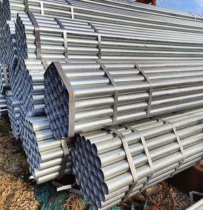 Directement prêt, entièrement galvanisé, pré-plié (90 °/forme en U), systèmes CVC de plomberie rainurés perforés à bride, tuyaux en acier soudés ERW - Product Image 4