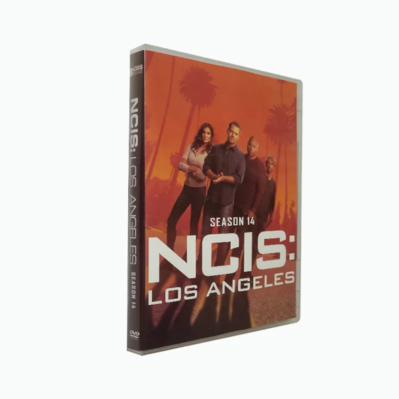 NCIS LOS ANGEELES Season 14 terbaru film DVD 5 cakram pabrik grosir DVD film seri TV kartun CD Blue ray gratis pengiriman