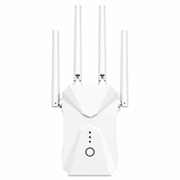Répéteur WiFi sans fil 1200 Mbps, amplificateur de portée double bande 802.11ac avec port LAN WPS pour la maison et le bureau