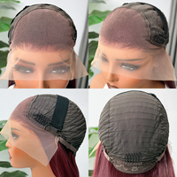 Perruques Lace Front 13x4 sans colle, à raie libre, en fibre synthétique premium, avec ligne de cheveux pré-épilée, pour femmes noires, vente en gros