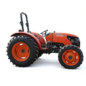 รถแทรกเตอร์คูโบต้า M7040 มือสอง สภาพดี พร้อมอุปกรณ์การเกษตร - Product Image 1