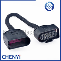 Câble adaptateur de conversion 10P à 14P 1J0973837 6R0973735 pour la modification et la mise à niveau des phares LED Golf 7.5
