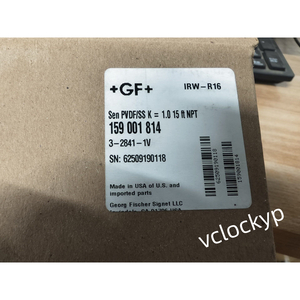 1 unidad +GF+ Sensor de Conductividad Transmisor Sonda Electrodo 3-2841-1V USADO - Product Image 1