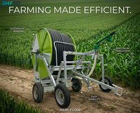 Équipement d'irrigation mobile à haute efficacité avec lance d'arrosage pour l'irrigation des fermes