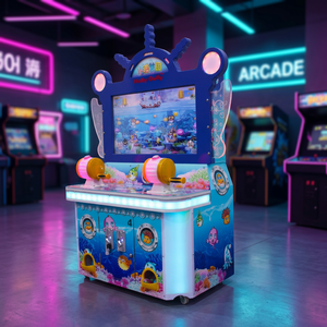 Machine d'arcade de pêche Cat Fishing 32 pouces pour 2 joueurs, Wi-Fi, en métal et plastique, jeu vidéo à tickets - Product Image 4