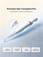 Implant capillaire de type Choi de haute qualité pour greffe de cheveux, implant folliculaire taille 0,8 MM