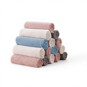 Toalla de cocina con textura de grano de maíz, microfibra súper absorbente, reutilizable, ideal para lavar platos y limpiar muebles. - Product Image 1