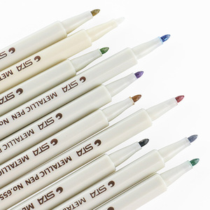 Ensemble de marqueurs professionnels <span class=keywords><strong>à</strong></span> double pointe, pinceau et pointe fine, 12 couleurs, <span class=keywords><strong>à</strong></span> base d'<span class=keywords><strong>alcool</strong></span>, pour étudiants, artistes, illustration, dessin technique - Product Image 1