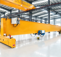 Pont roulant monopoutre de type LDA de 20 tonnes, portée de 19,5 m, pont roulant EOT personnalisé pour usine industrielle et atelier
