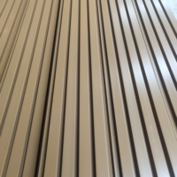 Nouvelle technologie WPC, terrasse en composite bois-plastique 3D embossé, terrasse WPC lisse pour extérieur