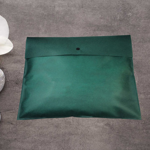 Nút Đóng Cửa Vuông Tùy Chỉnh Quần Áo Gói Không Dệt In Biểu Tượng Bụi Pouch Phong Bì Túi Cho Quần Áo Bao Bì - Product Image 5