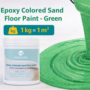 Epoxy Colored Sand Floor <b>Paint</b> Self Leveling Industrial Flooring Coating Waterproof Wear Resistant - Product Image 2