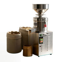 Machine commerciale entièrement automatique pour la fabrication de beurre de noix, de pâte d'arachide, de pâte de sésame et de tahini, broyeur et moulin colloïdal