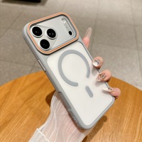 Coque Mate Translucide Magnétique Phantom pour iPhone 18 Pro Max, Compatible iPhone 17, 16 Pro, 15 – Idéale pour Peaux Sensibles