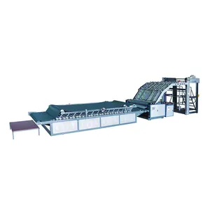 Automatic litho laminator with flip flop machine/automatic high speed flute corrugated cardboard laminating machine