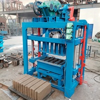 Machine à fabriquer des briques 440 largement utilisée, machine à fabriquer des briques mobiles pour les projets routiers et de construction