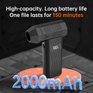 Souffleur électrique sans fil portable 80000 tr/min, ventilateur turbo, moteur sans balais, dépoussiéreur à <span class=keywords><strong>air</strong></span> <span class=keywords><strong>comprimé</strong></span> pour le séchage des voitures, le nettoyage des claviers - Product Image 5