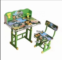 Vente en gros en usine d'ensemble de chaises de bureau modernes pour enfants avec tiroir blanc réglable en hauteur pour l'école et la chambre à coucher