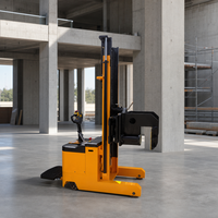 Chariot élévateur électrique pour la manutention de plaques de plâtre et de dalles de sol, capacité lourde de 1,5 tonne, pour la construction et l'entrepôt