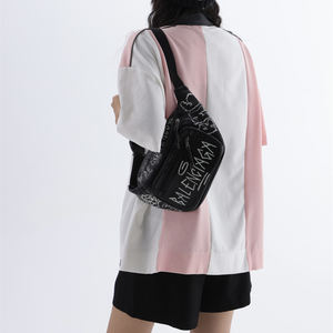 TANKTKANOEM High Quality Fashion Casual Cotton Stripe <b>Patchwork</b> <b>Shirt</b> Womens Clothing t <b>Shirts</b> for Custom logo - Product Image 3