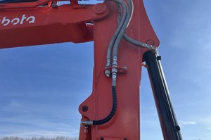 รถขุด Kubota KX080-4 มือสอง 8 ตัน รถขุดตีนตะขาบสำหรับงานก่อสร้าง ราคาถูก ประสิทธิภาพสูง kx163 kx55u - Product Image 6