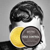 Sideburn-cire coiffante sans laisser de pellicules blanches, crème de finition capillaire