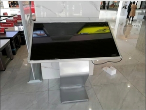 Trung tâm mua sắm thư mục độ sáng cao thương mại k-loại màn hình cảm ứng <span class=keywords><strong>kiosk</strong></span> cho quảng cáo khuyến mại nền tảng - Product Image 5