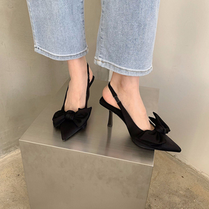 Zapatos de <span class=keywords><strong>Tacón</strong></span> Cómodos y Ligeros para Mujer de Punta Fina a la Moda Verano 2024 para <span class=keywords><strong>Fiesta</strong></span> Vestido Casual <span class=keywords><strong>Sandalias</strong></span> - Product Image 2