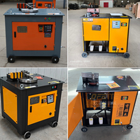 Cintreuse automatique de barres d'acier GF20 220V 380V – Machine électrique personnalisée pour la fabrication d'étriers