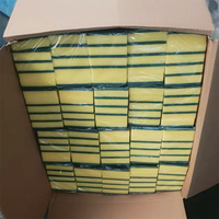 Kit de nettoyage domestique en gros en Chine éponge éponge de nettoyage professionnelle éponge en PU avec tampon à récurer