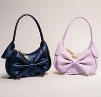 Sac à main classique pour enfants avec nœud papillon, sac à bandoulière tendance pour petite fille, sac à main à chaîne, joli sac fourre-tout pour enfants