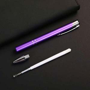 Stylo de bureau promotionnel pour activités professionnelles, stylo vert personnalisé avec logo imprimé - Product Image 2