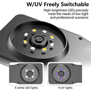 Loupe numérique portative en verre haute définition de 2,8 pouces avec éclairage LED, personnalisée en usine, pour l'appréciation et l'entretien des bijoux - Product Image 3