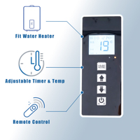 Termostat Pemanas Air Pengatur Suhu dan Timer Layar Digital Suku Cadang Pengganti Pemanas Air Listrik OEM