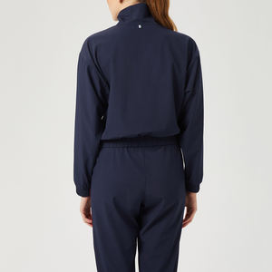 Custom Oem Hoodies Gym Wear Half Zip Pullover Jogging Crop Top Veste Coupe-Vent pour Femmes - Product Image 2