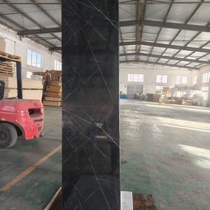 <span class=keywords><strong>Encimera</strong></span> de Cocina Moderna con Aspecto de Mármol Negro, Resistente al Agua, de 2.4m <span class=keywords><strong>3m</strong></span> de Largo, Laminado HPL, para Uso en Cocina - Product Image 1