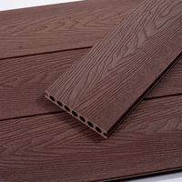 Planche de terrasse extérieure en composite imitation bois, résistante au vieillissement, imperméable, carrée, à emboîtement, pour terrasse et balcon modernes